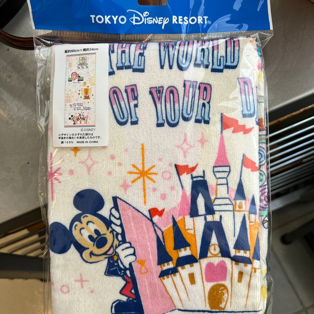 To the World of Your Dream Collection x Mickey & Friends Face Towel - Tokyo